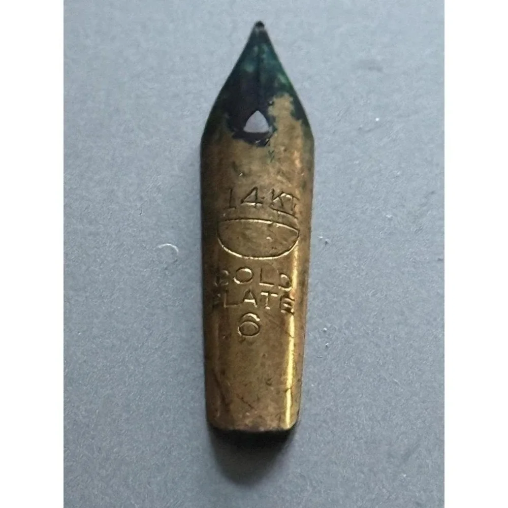 Waterson Pen Nib Replacement14KT GOLD PLATE/2nd no Brand‎ 14KT Gold PlateTubs